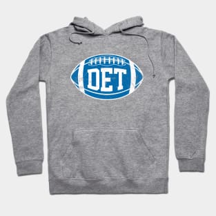 DET Retro Football - Silver Hoodie